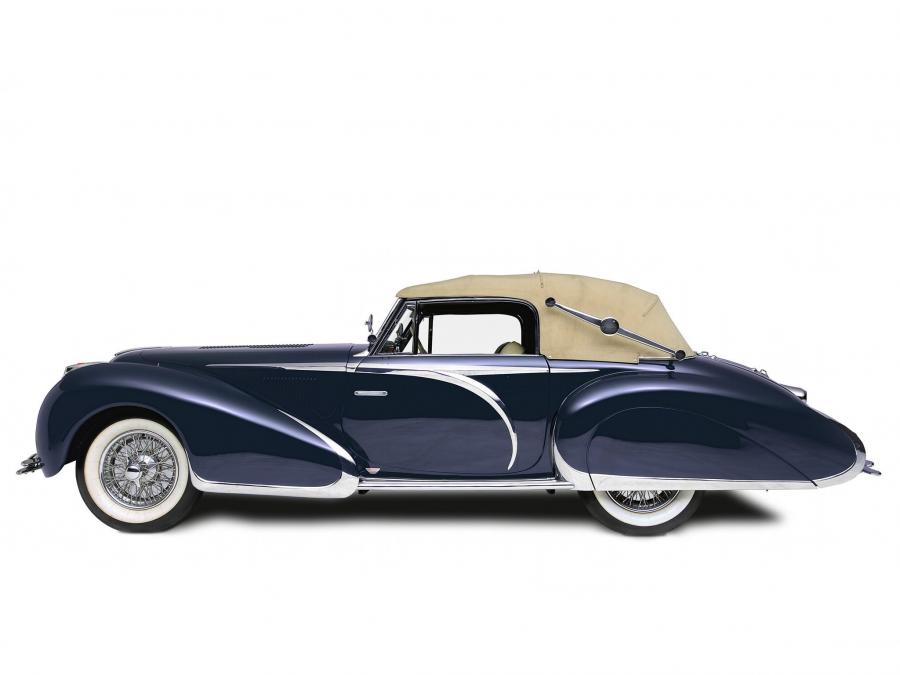  Delahaye 135 M Drophead Coupe par Figoni & Falaschi 1947 года  (фото 3 из 14)